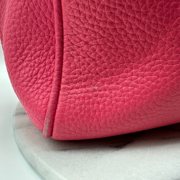 Kate Spade Pink Pebble Leather Boxy Handbag‎ - Picture 15 of 16